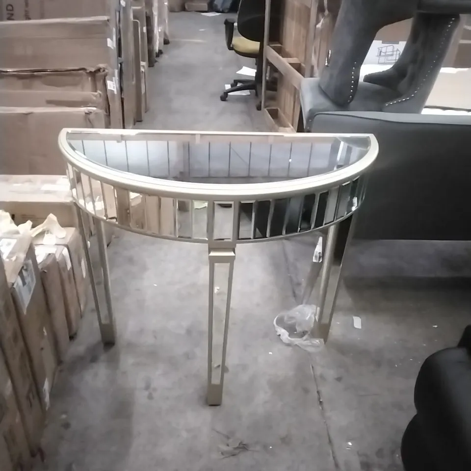 ANCUTA 90CM CONSOLE TABLE - GOLD 