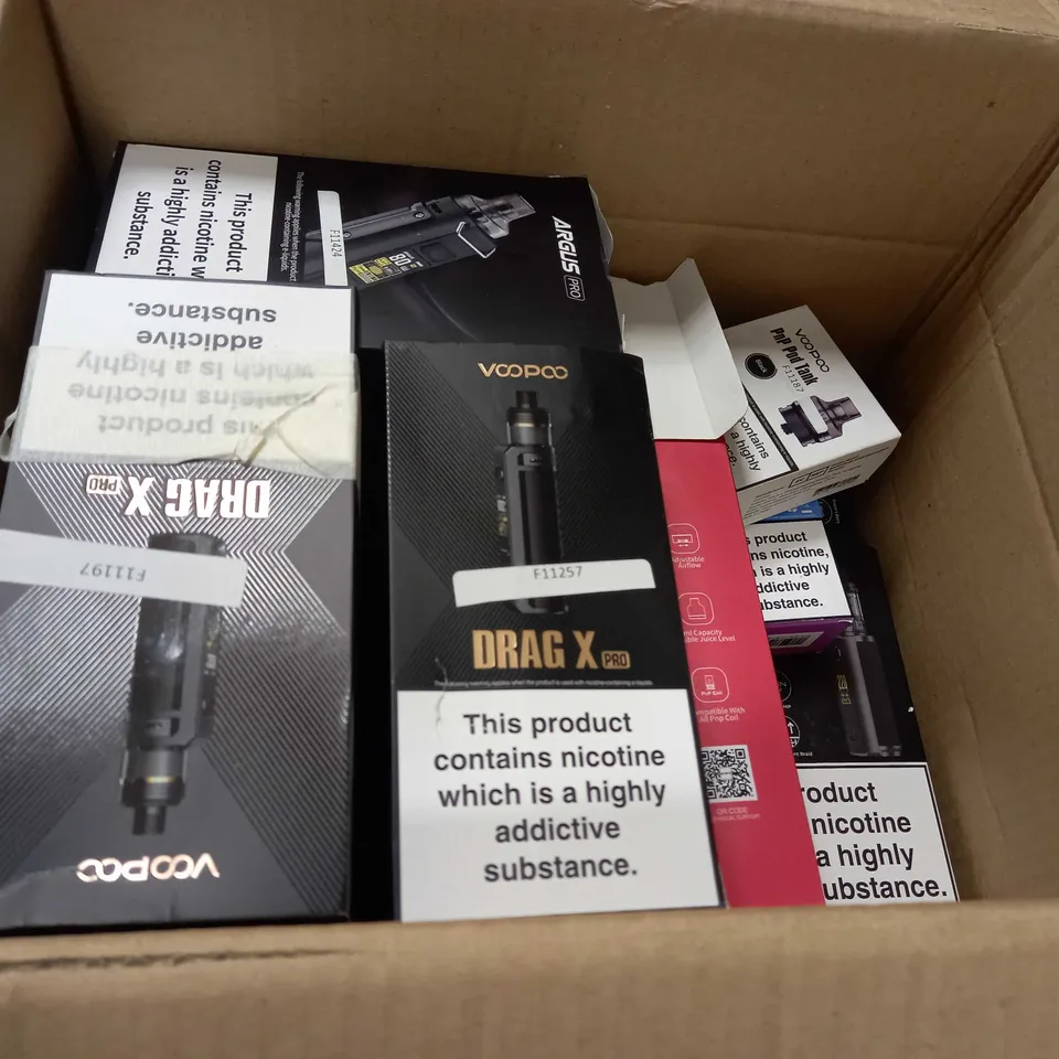 BOX OF APPROX 20 ASSORTED VAPING ACCESSORIES