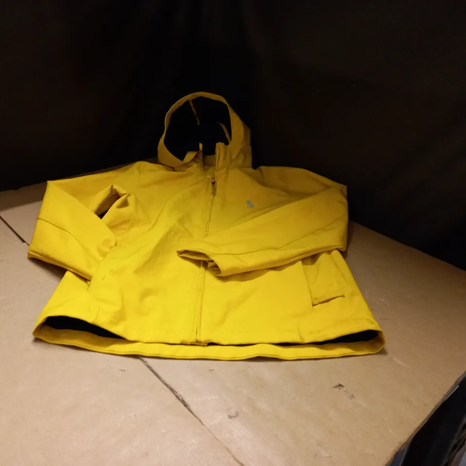 IN THE STYLE OF RALPH LAUREN YELLOW/TARTAN JACKET XL