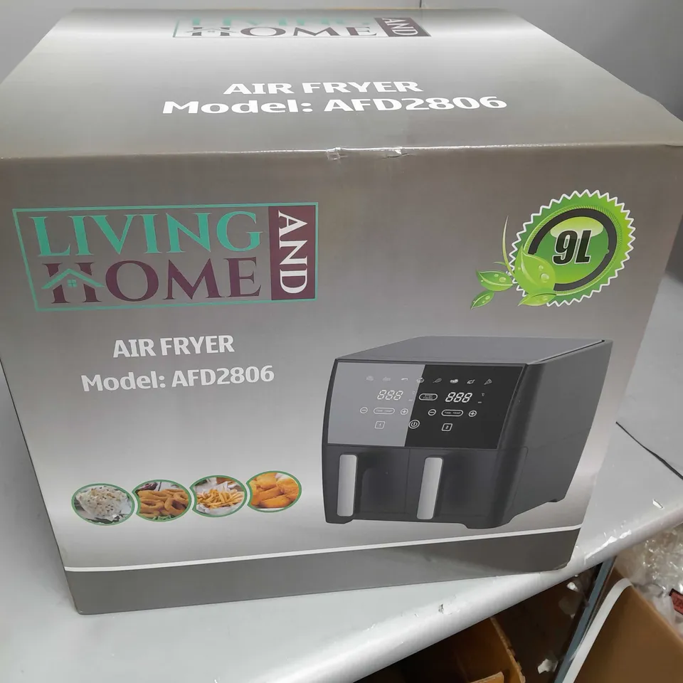 BOXED HOME LIVING AIR FRYER 9L