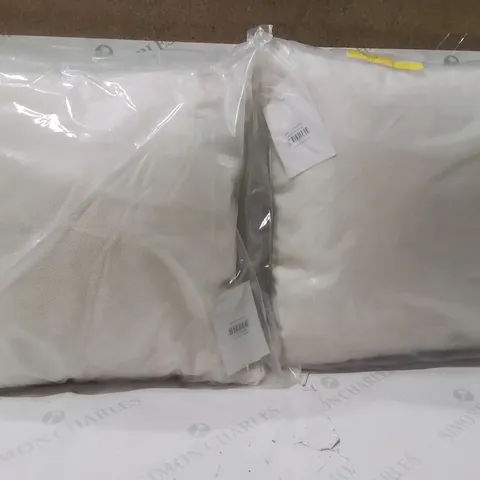BRAND NEW SEALED EDEN CUSHION COLOUR DOVE SET OF 2