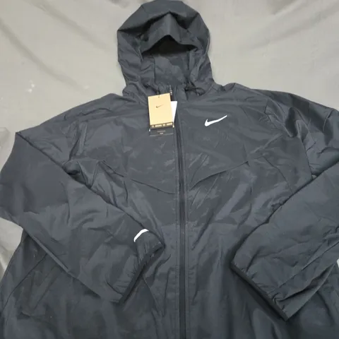 NIKE LOGO FULL ZIP RUNNING JACKET SIZE M 