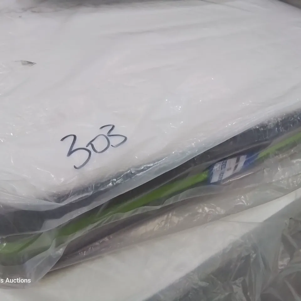 QUALITY BAGGED 4' HYBRID MEMORY FIBRE OPEN COIL MATTRESS 