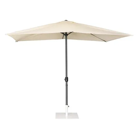 BOXED BOLERO SEVILLE RECTANGULAR PARASOL 2M X 3M CREAM