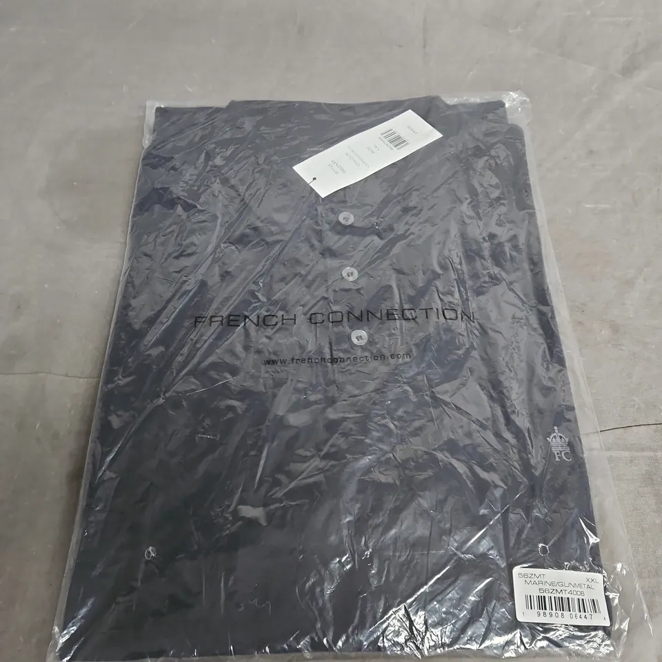 FRENCH CONNECTION NAVY POLO SHIRT – MEN’S - XXL