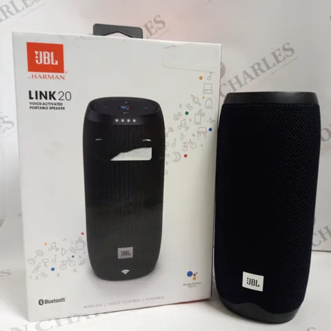 BOXED JBL LINK 20 BLUETOOTH SPEAKER