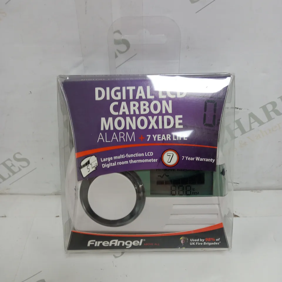DIGITAL DISPLAY CARBON MONOXIDE ALARM