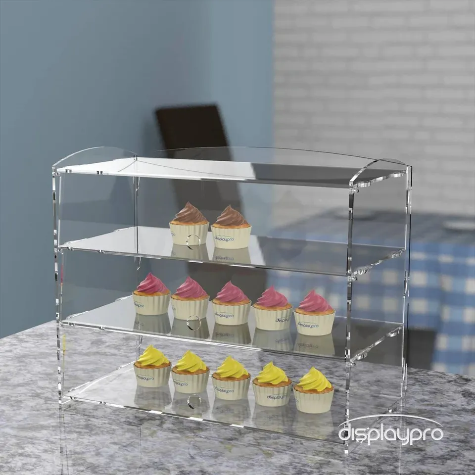 BOXED ACRYLIC PASTRY CABINET