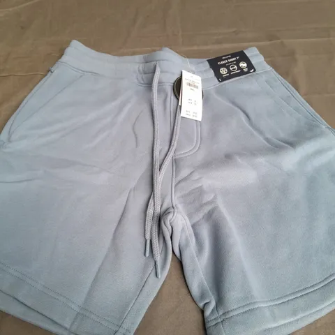 HOLLISTER FLEECE SHORT 7 IN LIGHT BLUE - SMALL