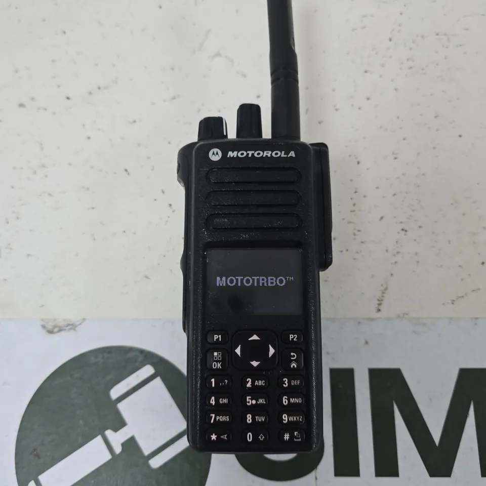 MOTOROLA MOTOTRBO HANDHELD RADIO