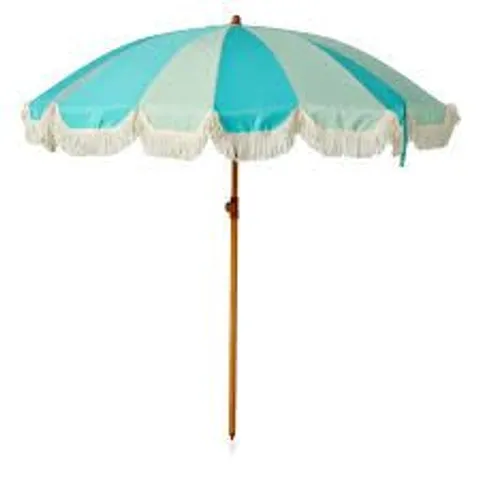 INNOVATORS BEACH PARASOL IN TURQUOISE
