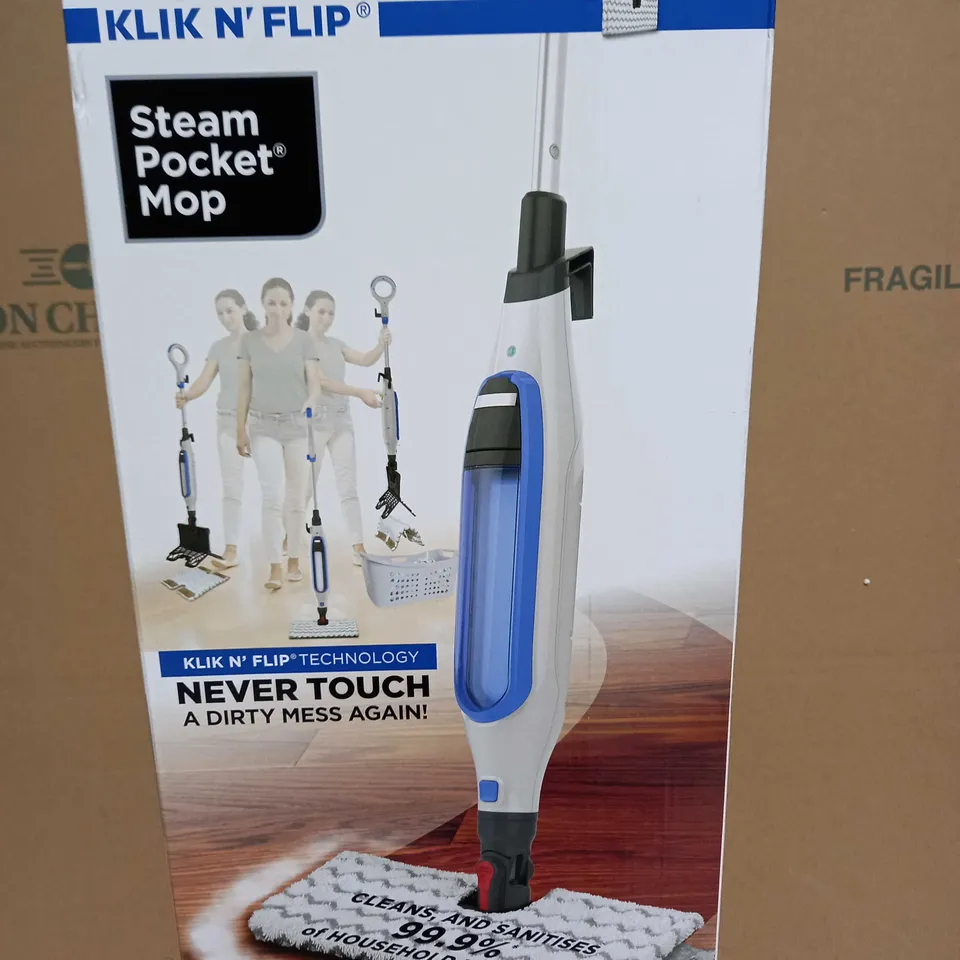 SHARK KLIK AND FLIP STEAM MOP