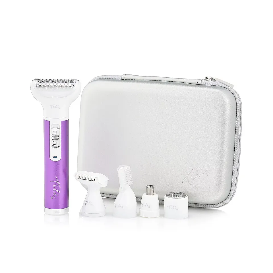 TILI 5-IN-1 MULTI-FUNCTION HAIR REMOVAL KIT PURPLE