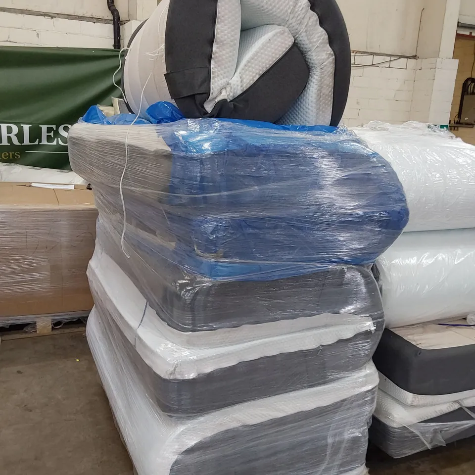PALLET OF FOUR ASSORTED MATTRESSES