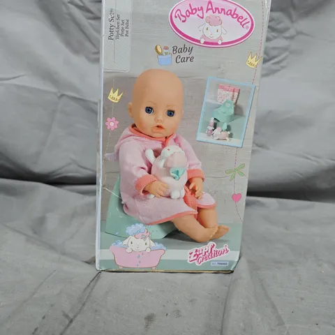 Baby Annabell Potty Set – 9-Piece Accessories by Zapf Creation (Boxed)