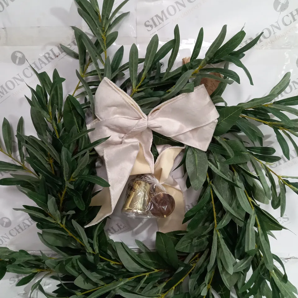 BRAND NEW STACEY SOLOMON GREEN COWBELL CHRISTMAS WREATH