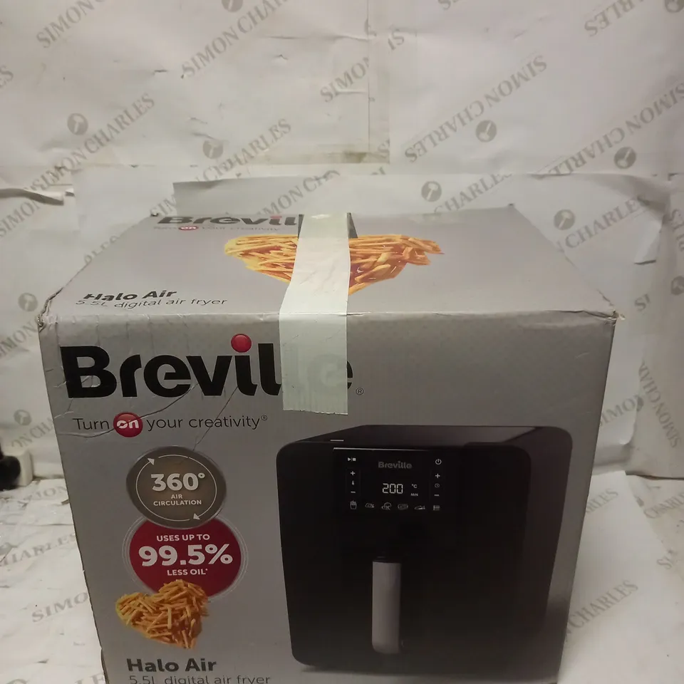 BREVILLE HALO AIR FRYER DIGITAL AIR FRYER OVEN