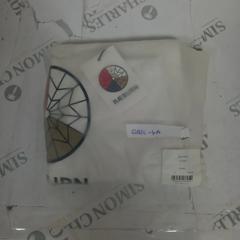 RAEBURN BAGGED C9 T-SHIRT IN WHITE SIZE S