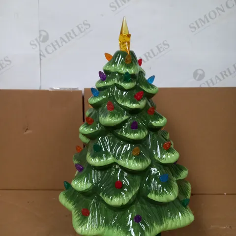 MR CHRISTMAS ILLUMINATED CERAMIC NOSTALGIC TREE
