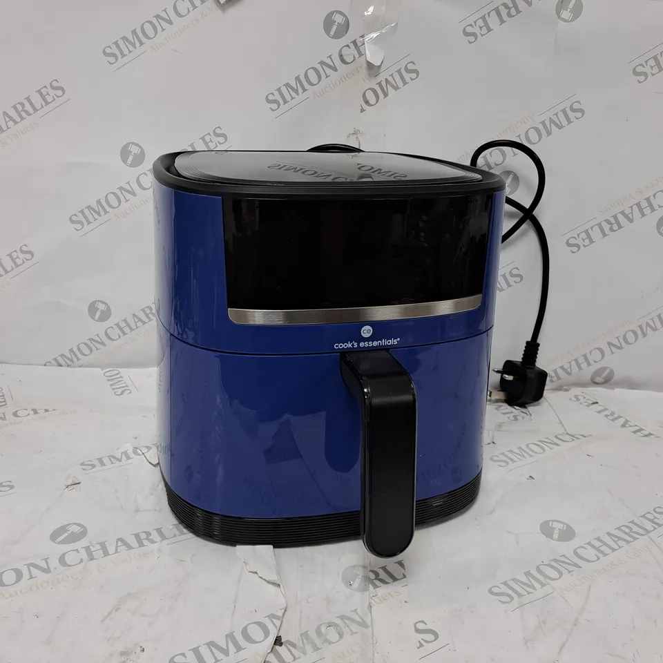 COOK'S ESSENTIALS 4L AIR FRYER IN NAVY