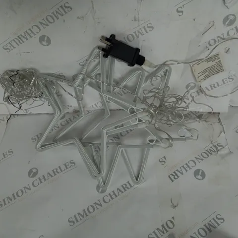 4 STAR LIGHT ICE WHITE NEON LEDS INDOOR AND OUTDOOR