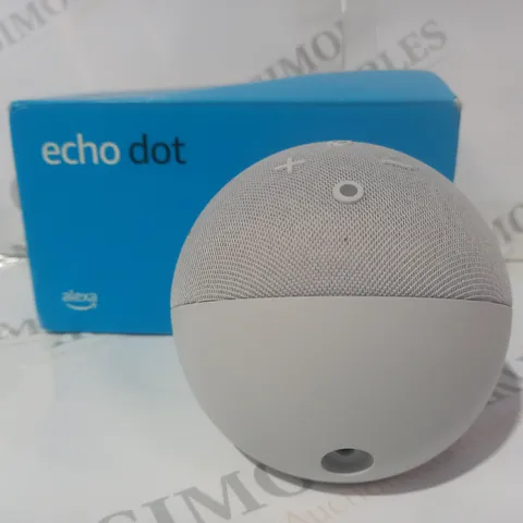 BOXED ALEXA ECHO DOT