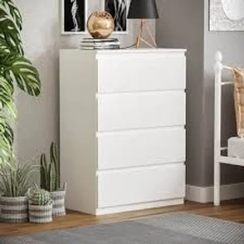 BOXED ALLINGTON 4 DRAW CHEST OF DRAWERS (1 BOX)