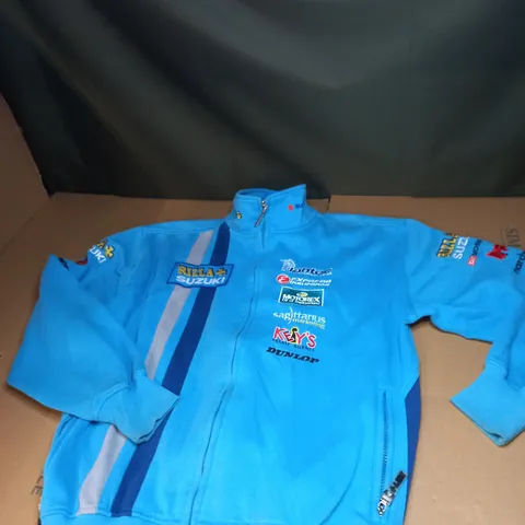 MENS SUZUKI BLUE JACKET SIZE L
