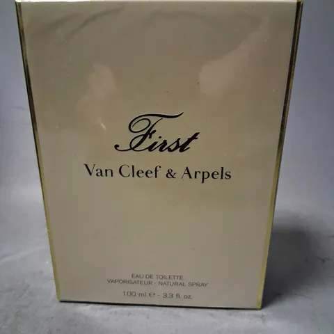 BOXED AND SEALED FIRST VAN CLEEF AND ARPELS EAU DE TOILETTE 100ML