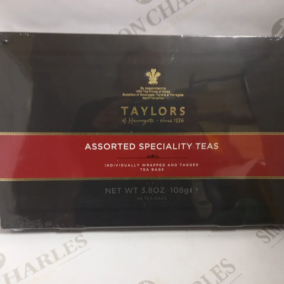SEALED TAYLORS ASSORTED SPECIALITY TEAS 