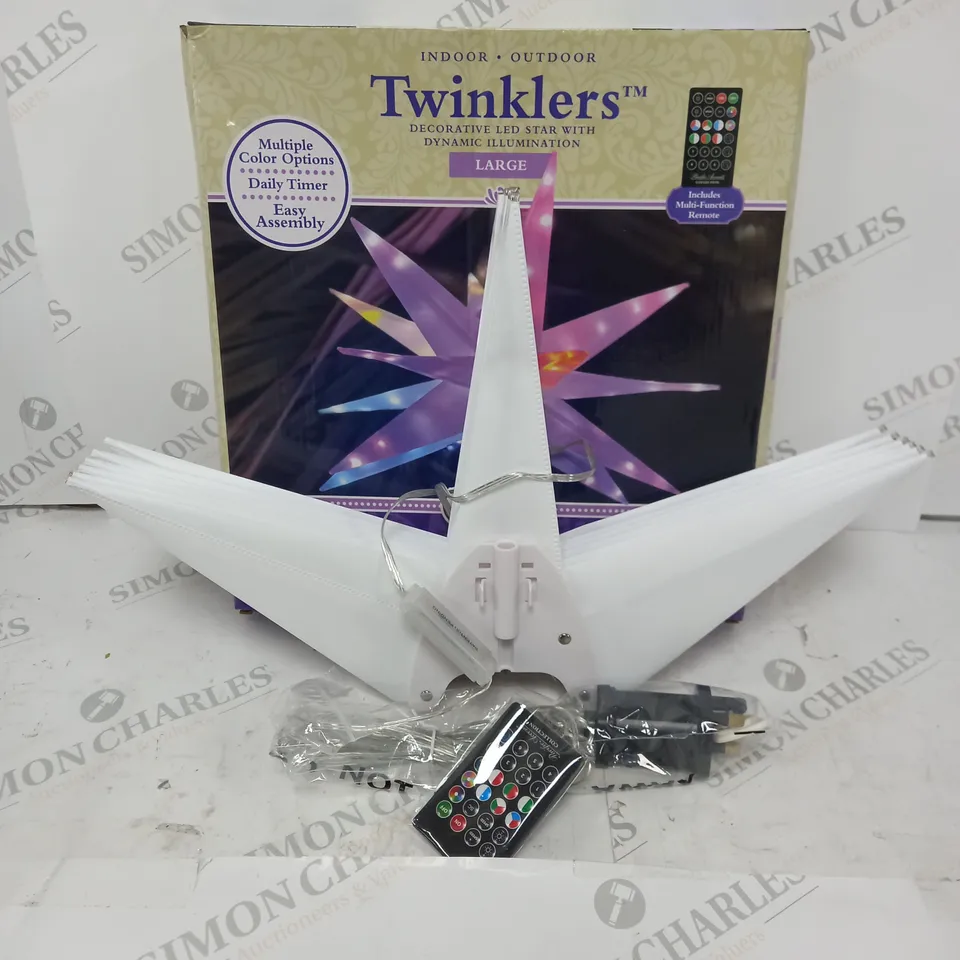 BOXED PACIFIC ACCENTS STAR BURST LIGHT