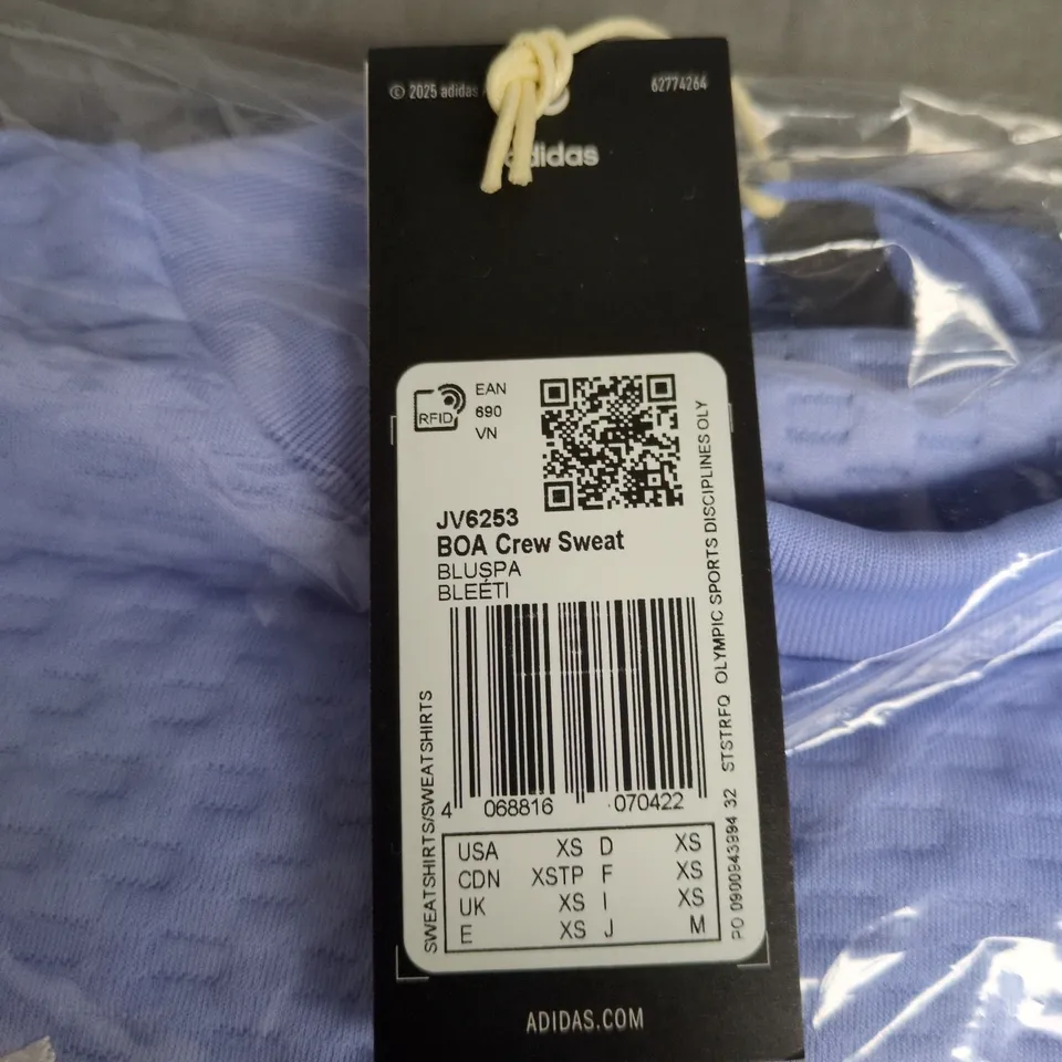 ADIDAS BOA CREW SWEAT – TEAM GB OLYMPIC LILAC UK XS