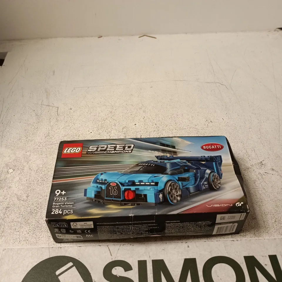 LEGO SPEED CHAMPIONS BUGATTI VISION GRAN TURISMO – 284 PIECES (BOXED)