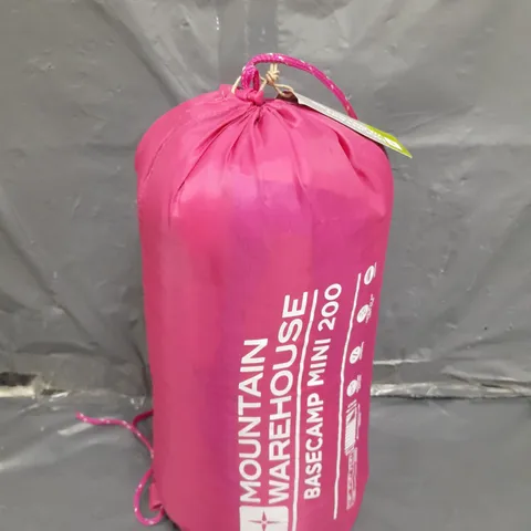MOUNTAIN WAREHOUSE BASECAMP 200 MINI SLEEPING BAG