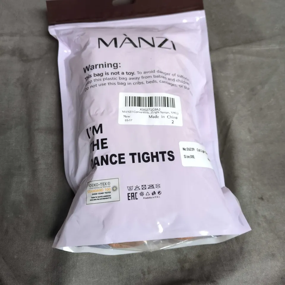 MANZI I'M THE DANCE TIGHTS – WOMEN'S LILAC, SIZE XXL
