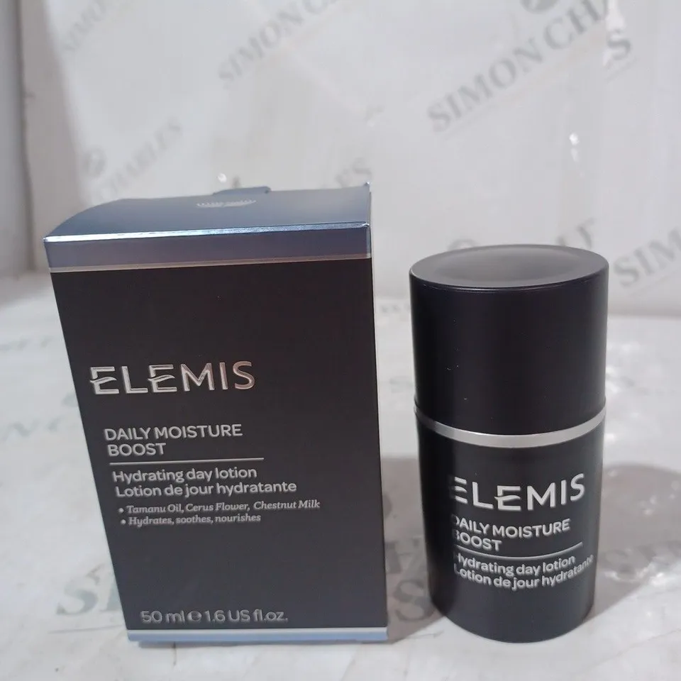 BOXED ELEMIS DAILY MOISTURE BOOST, LIGHTWEIGHT FACE MOISTURISER TO NOURISH AND HYDRAT