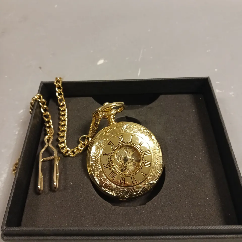 DAVID ASTER EXHIBITION CASE POCKET WATCH 