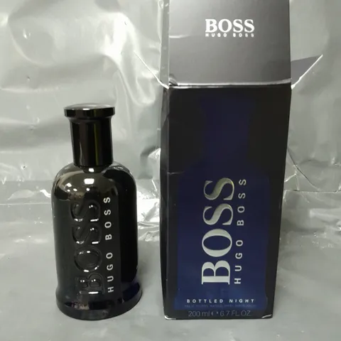 HUGO BOSS BOTTLED NIGHT 200ML AFTERSHAVE - COLLECTION ONLY 