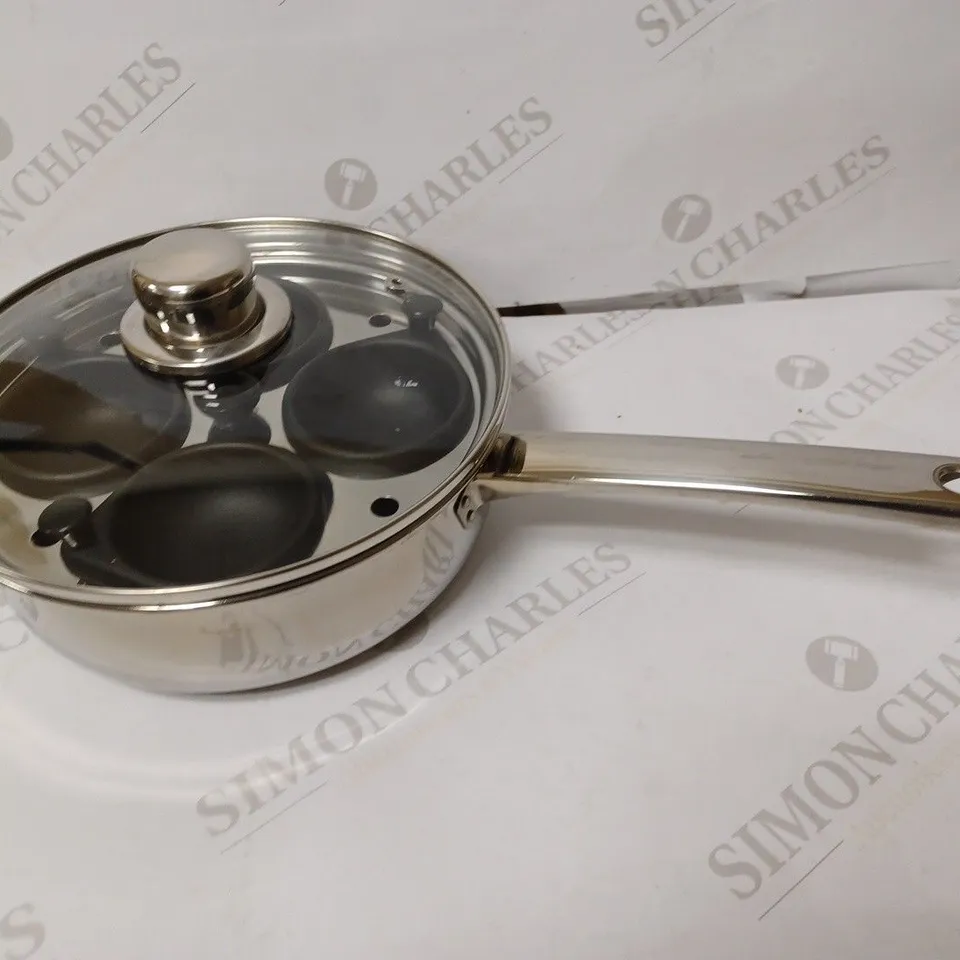 KITCHEN CRAFT 4 CUP EGG POACHER SET