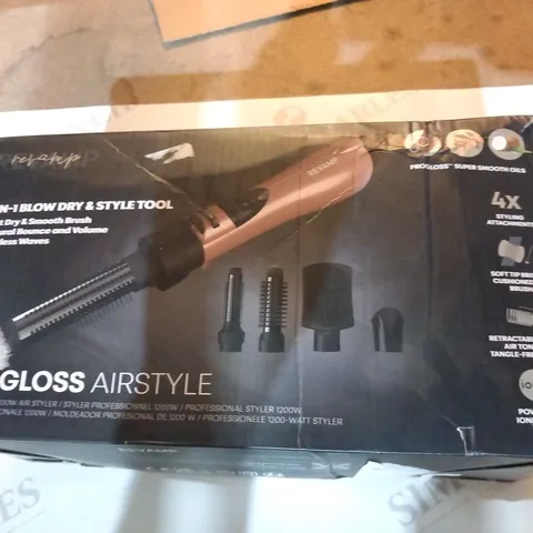 BOXED REVAMP PROGLOSS PROFESSIONAL 1200W AIR STYLER DR-1150-EU