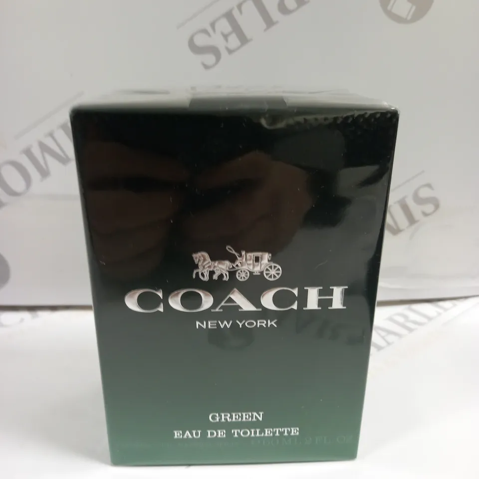 BOXED AND SEALED ECOACH NEW YORK EAU DE TOILETTE - 60ML