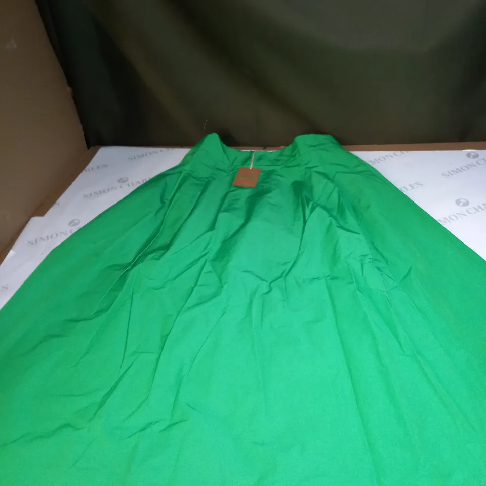 BODEN GREEN COTTON SKIRT SIZE 12R