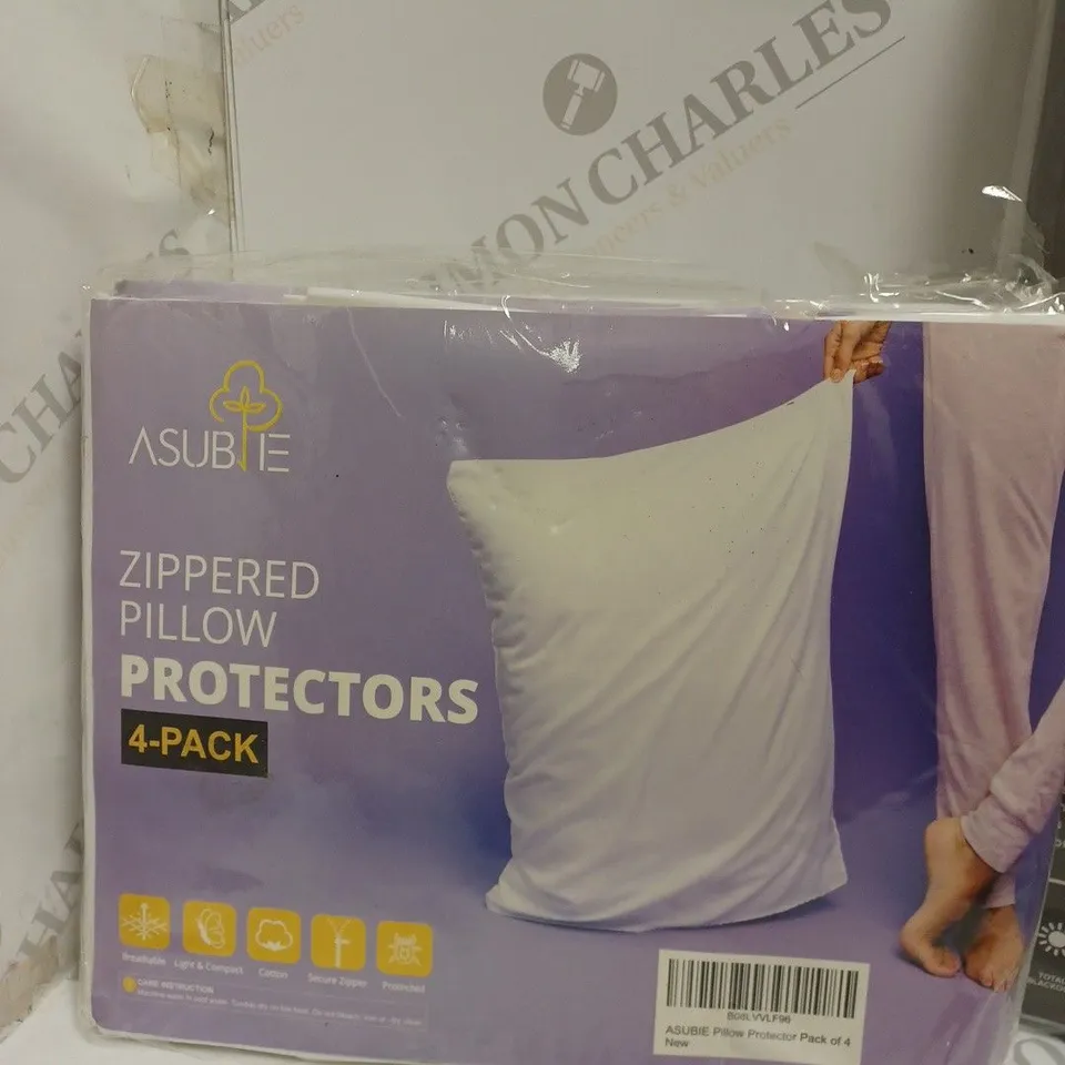 BLACKOUT CURTAIN LININGS AND 2 PACKS OF ZIPPED PILLOW PROTECTORS 