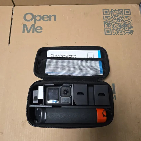 GOPRO 13 BLACK ACTION CAMERA WITH CASE & ACCESSORIES