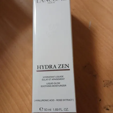 BOXED AND SEALED LANCOME HYDRA ZEN LIQUID GLOW SOOTHING MOISTURIZER 50ML