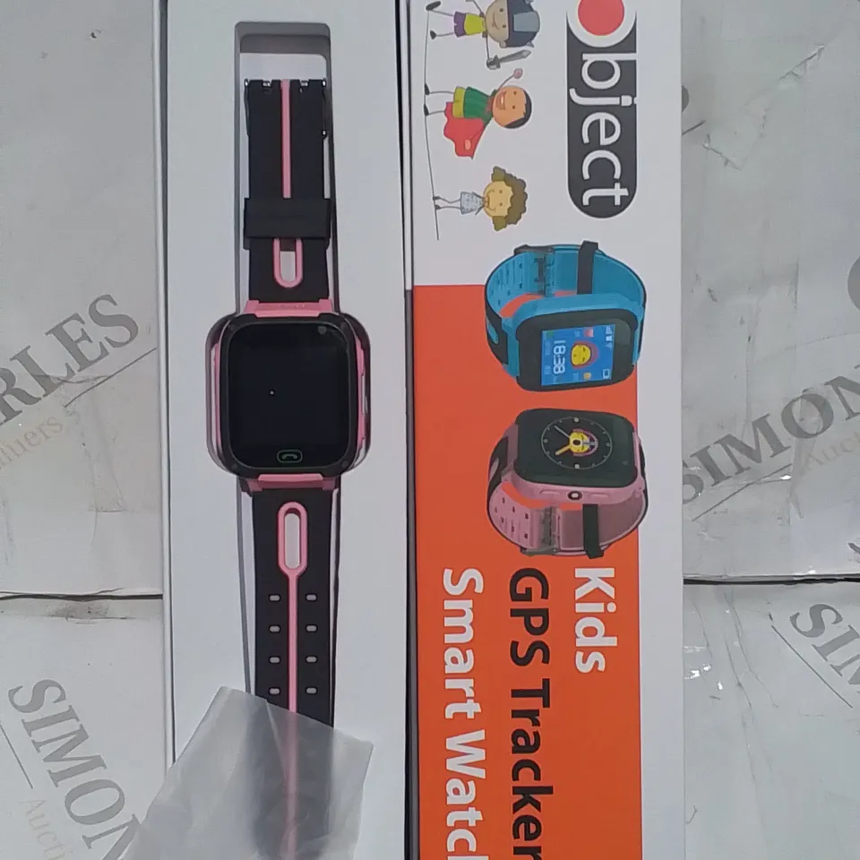 LOT OF 10 BOXED OBJECT KIDS GPS TRACKER SMART WATCHS