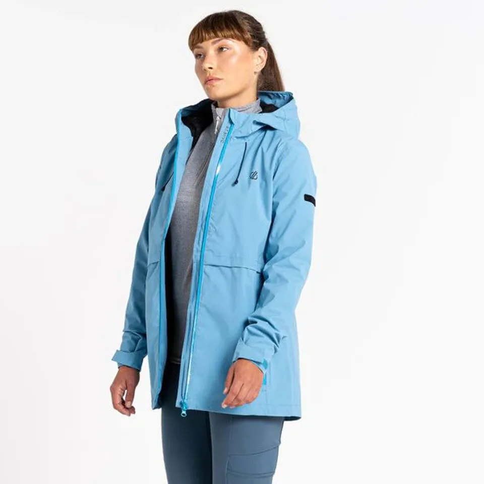 DARE2B WOMEN'S SWITCH UP II WATERPROOF JACKET OUTDOOR NIAGRA BLUE SIZE 16