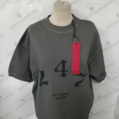 REPRESENT VINTAGE 247 SS SWEATSHIRT SIZE S
