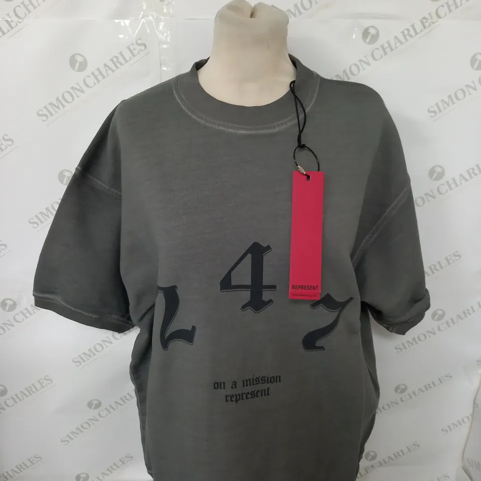 REPRESENT VINTAGE 247 SS SWEATSHIRT SIZE S