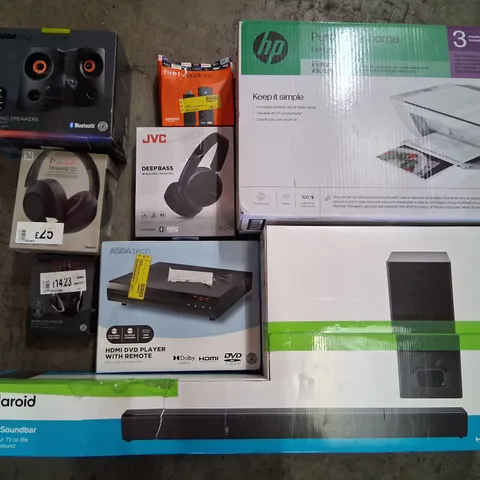 PALLET OF ASSORTED UNPROCESSED RAW RETURN ELECTRICAL PRODUCTS TO INCLUDE;
